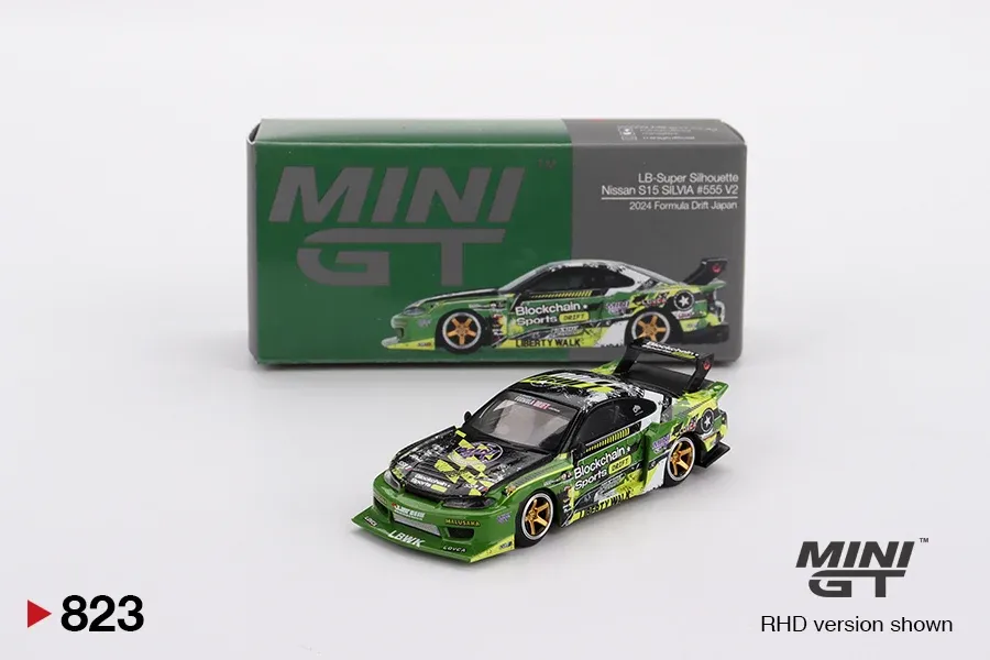  Nissan LB-Super Silhouette S15 SILVIA #555 V2 2024 Formula Drift Japan  Diecast Model - The Diecast Store