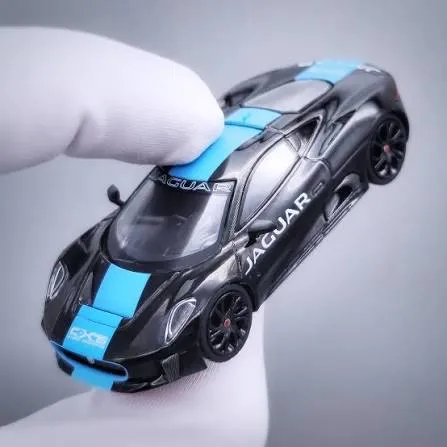  Jaguar C-X75 in Black Diecast Model - The Diecast Store
